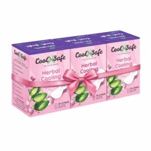 coolnsafe-all-day-comfort-sanitary-pads-xxl320mm-pack-of-3-36-pads-10-in-1-medicated-health-technology-extra-wide-core-with-front-to-back-coverage-up-to-12-hours-protection-herbal-cooli